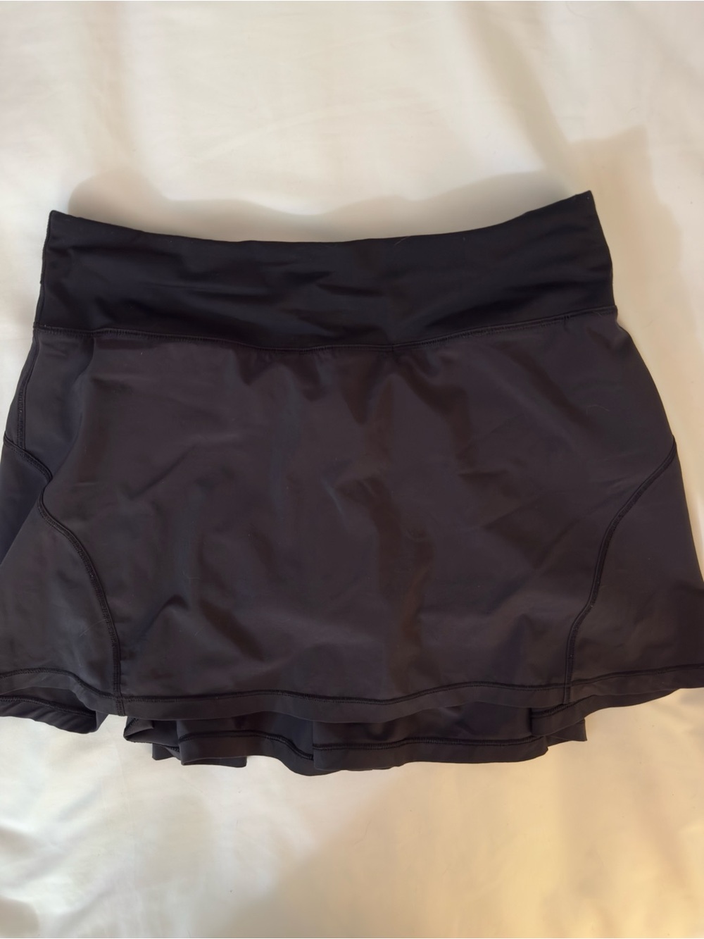 Lululemon Black Circuit Breaker Skort II Skort Size 4 Tall - Picture 6 of 6